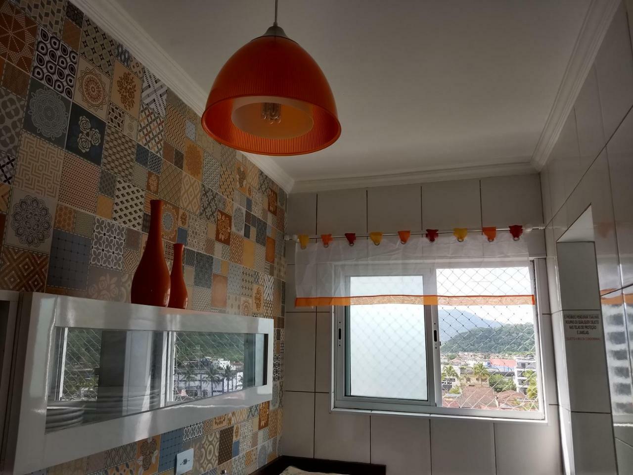 Apto Laranja Apartment Mongagua Bagian luar foto