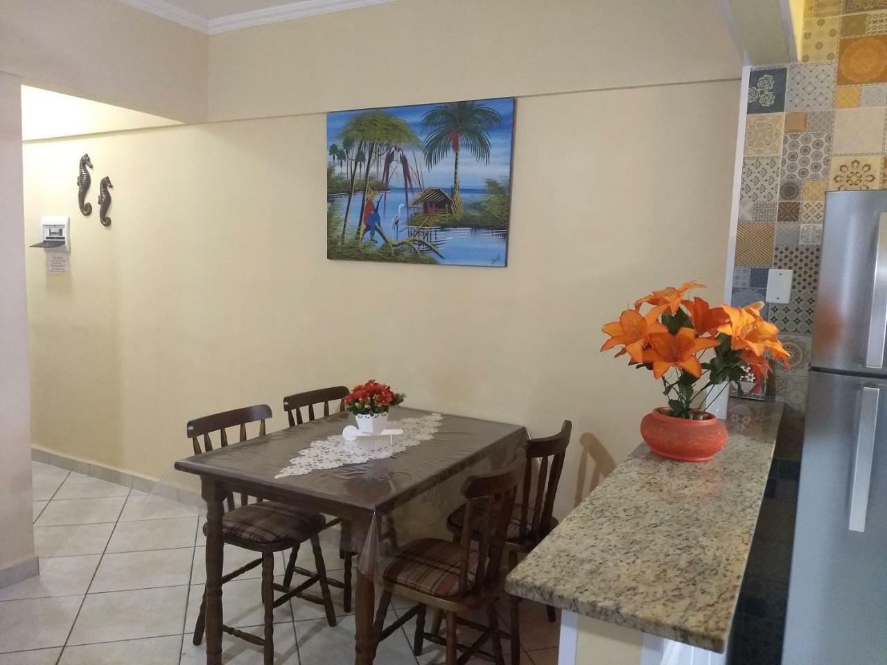 Apto Laranja Apartment Mongagua Bagian luar foto