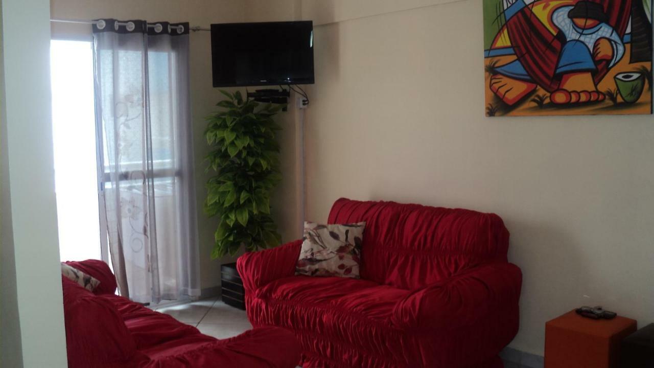 Apto Laranja Apartment Mongagua Bagian luar foto